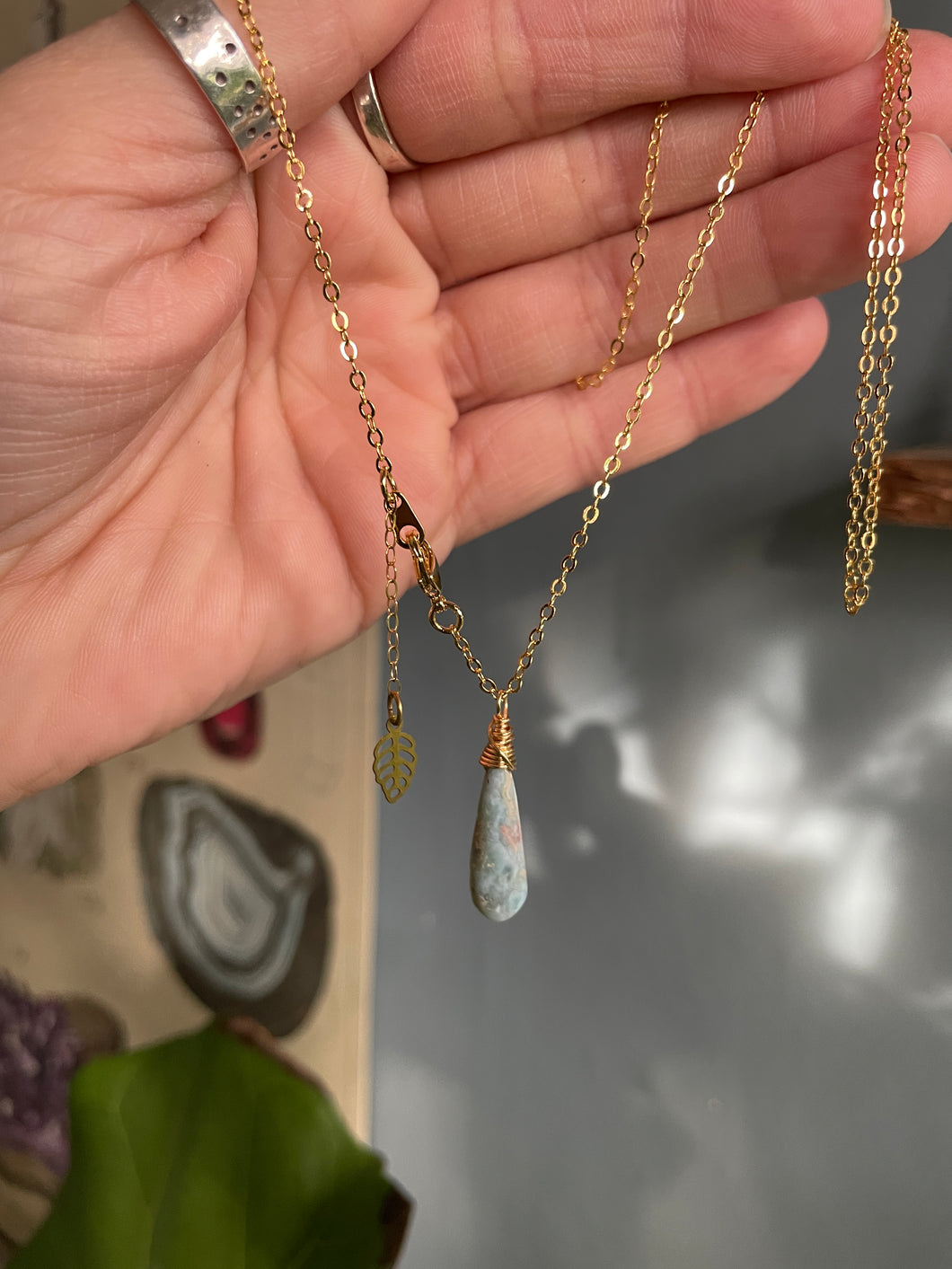 Larimar Necklace